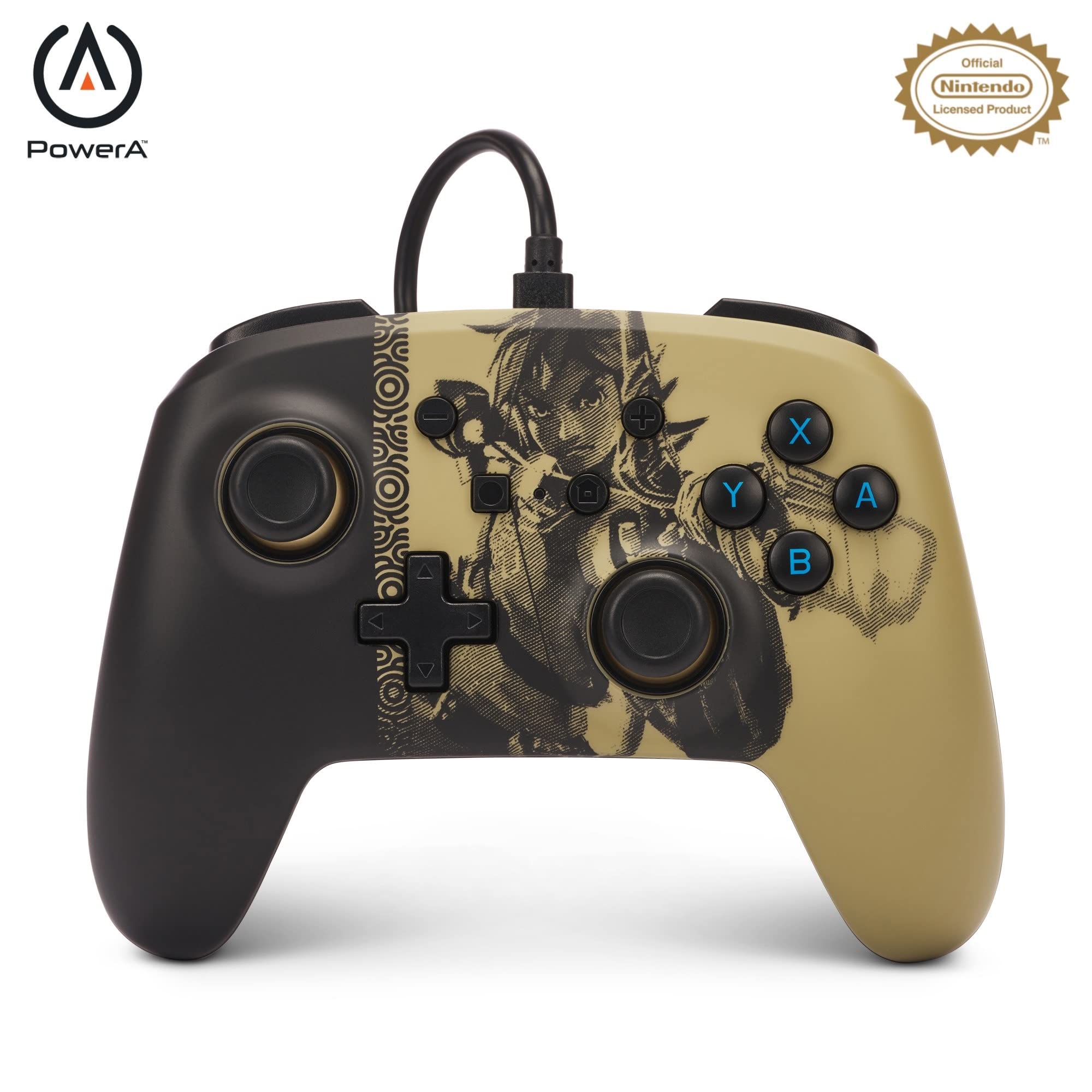 Mando Nintendo Switch Powera Ancient Archer Con Cable Mejorado Mando Nintendo Switch Powera Ancient Archer Con Cable Mejorado